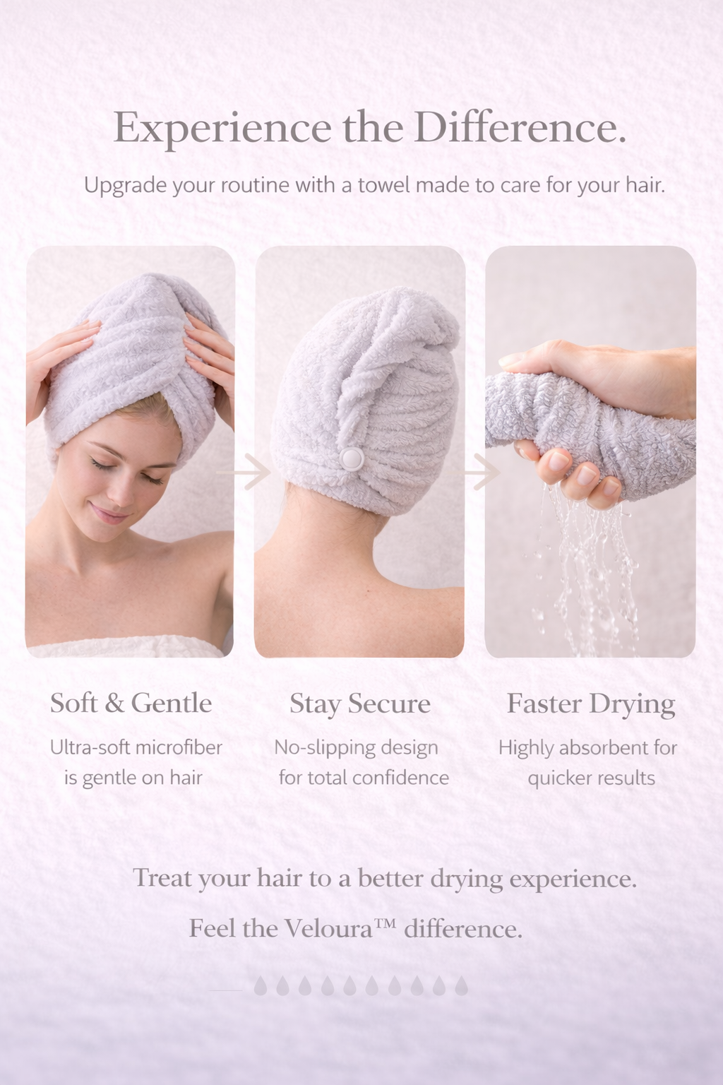 Veloura™ | UltraSoft Hair Wrap (2pcs)