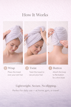 Veloura™ | UltraSoft Hair Wrap (2pcs)