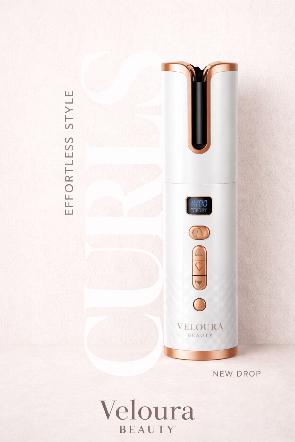 Veloura™ | Cordless Auto Curler