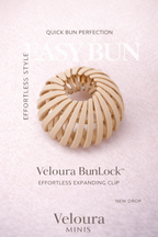Veloura BunLock™ | Effortless Expanding Hair Clip