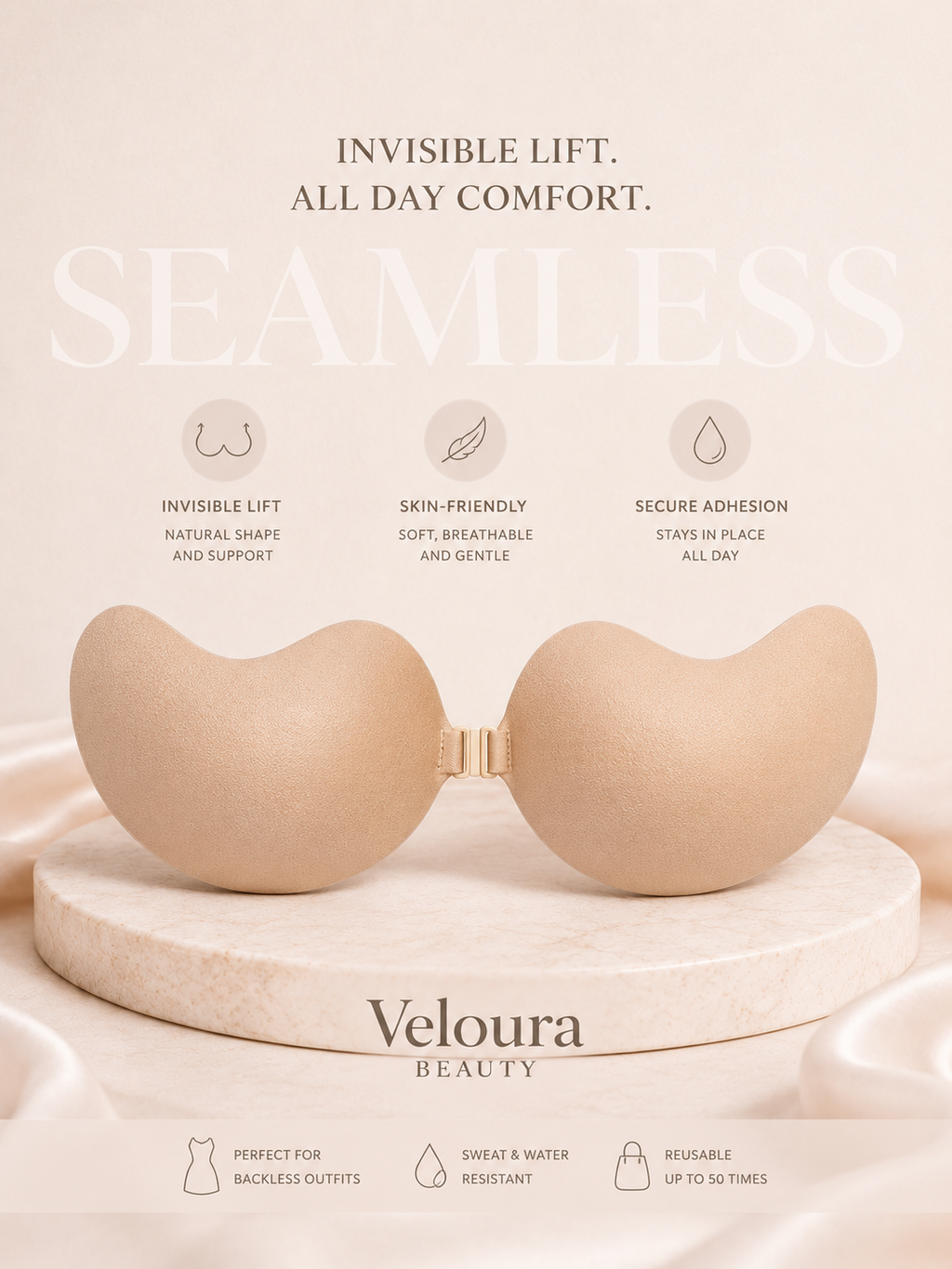 Veloura™ Invisible Lift Bra