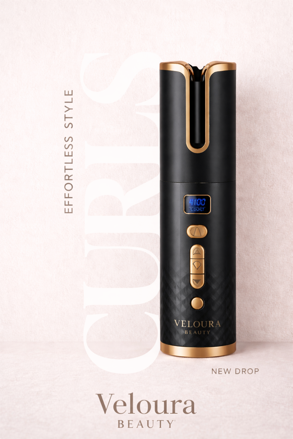 Veloura™ | Cordless Auto Curler