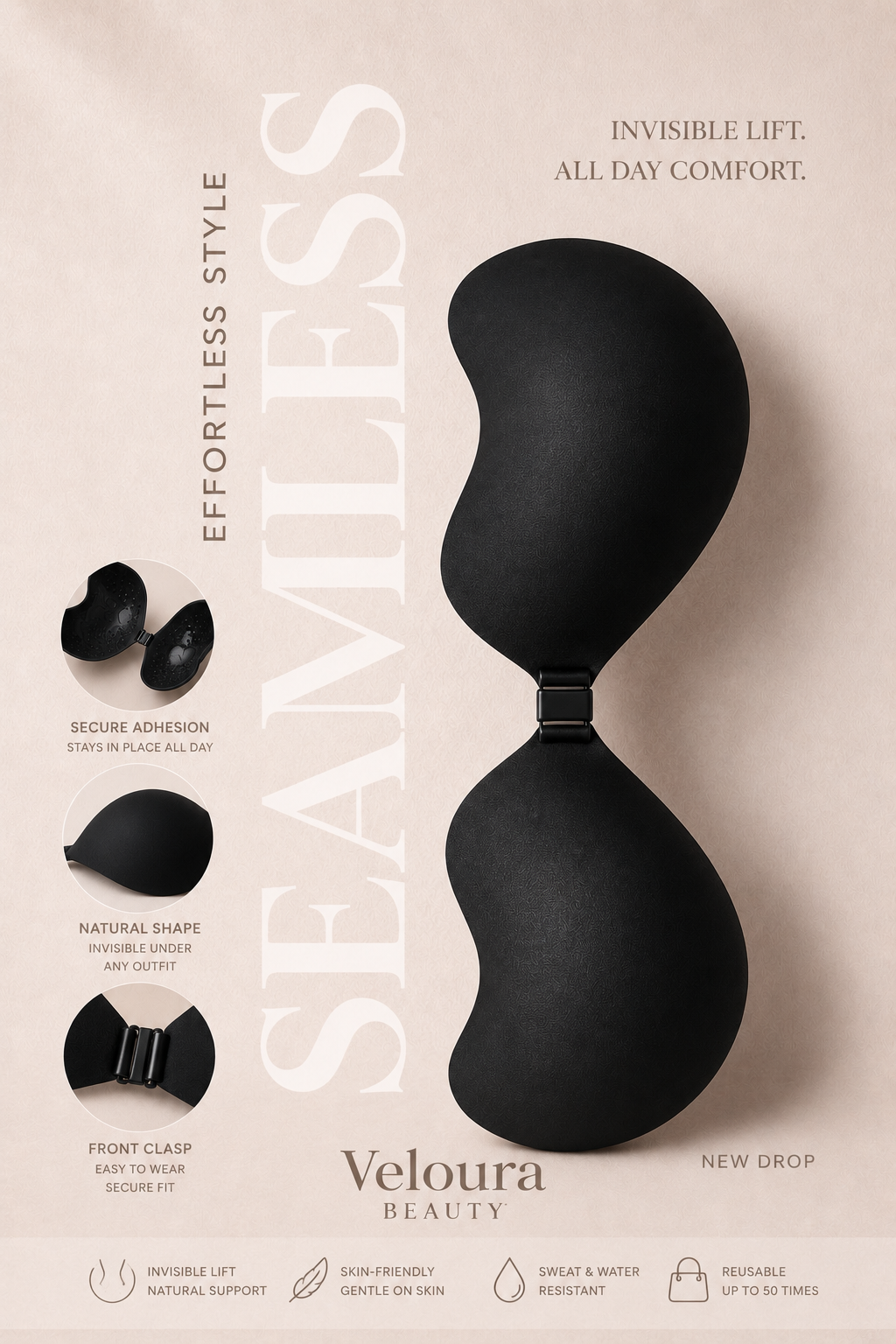 Veloura™ Invisible Lift Bra
