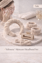 Veloura™ | Skincare Headband Set (5pcs)