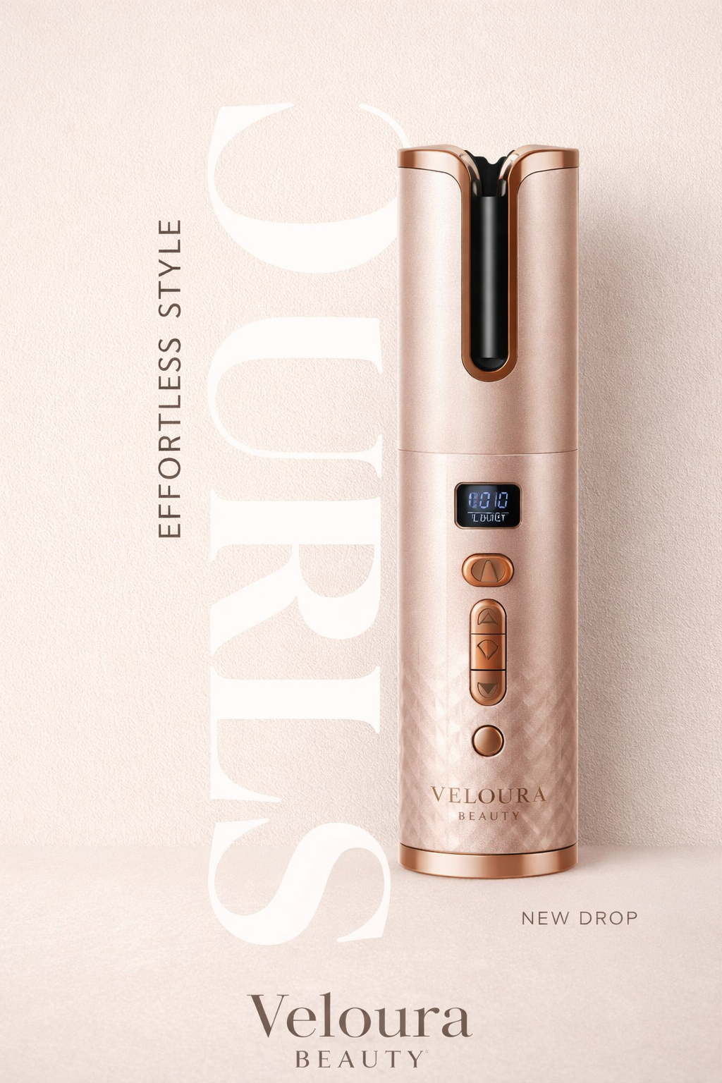 Veloura™ | Cordless Auto Curler