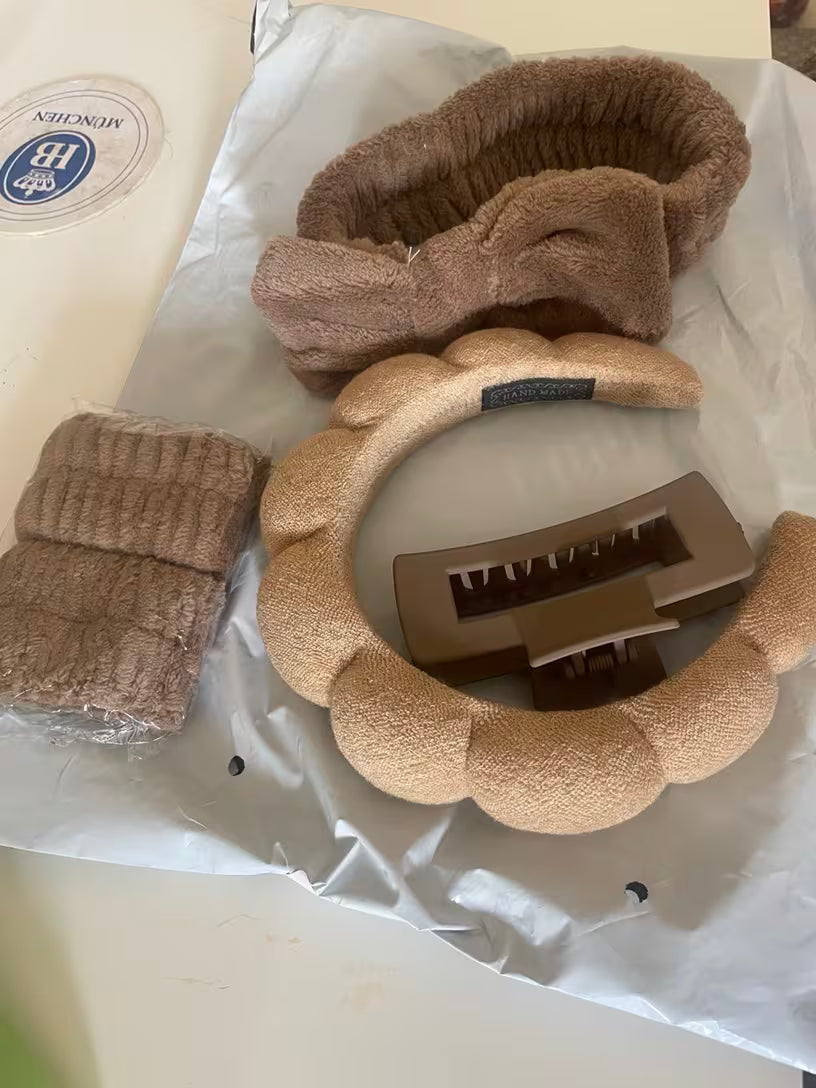 Veloura™ | Skincare Headband Set (5pcs)